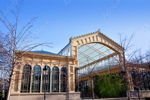 Barcelona greenhouse in ciudadela Park photo