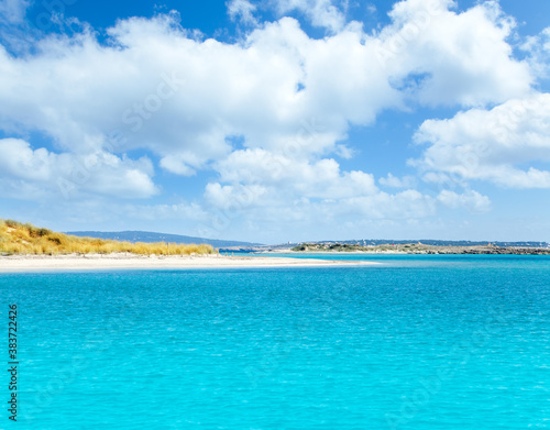 Balearic Formentera island in Espalmador Trucadors photo