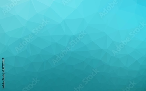 Light BLUE vector blurry triangle pattern.