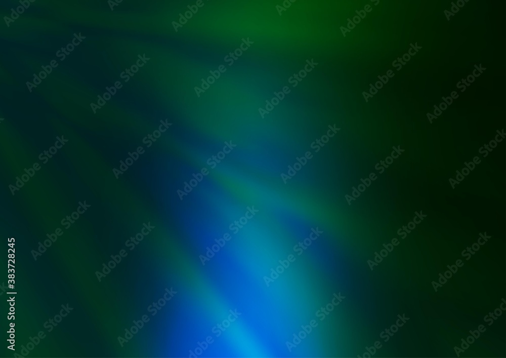 Dark Blue, Green vector glossy abstract background. Dark Blue, Green vector glossy abstract background.