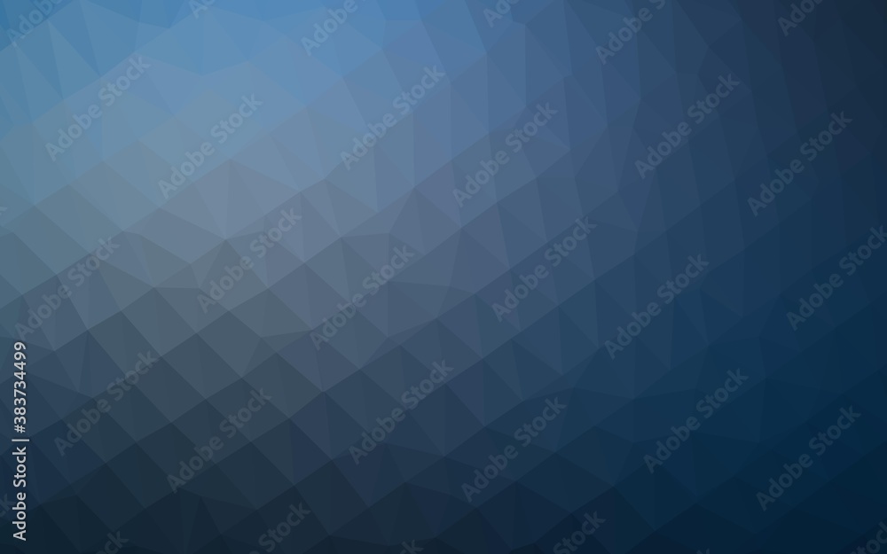 Light BLUE vector polygonal template. Light BLUE vector polygonal template.