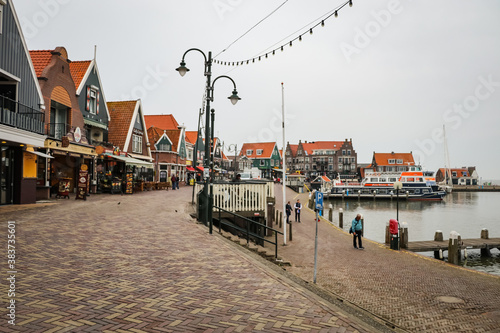 Scenic country side view at Volendam