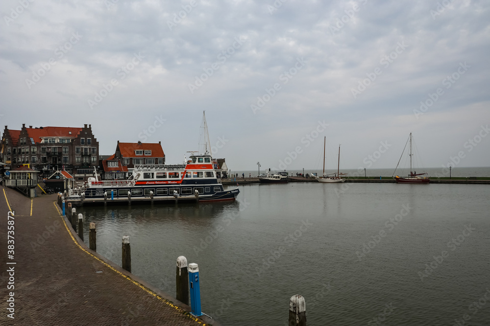 Scenic country side view at Volendam