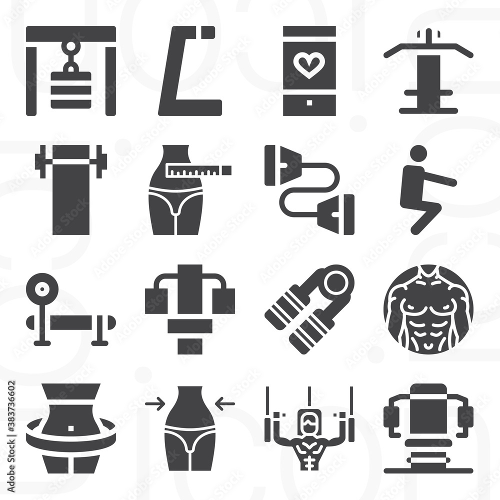 16 pack of good condition filled web icons set 16 pack of good condition filled web icons set