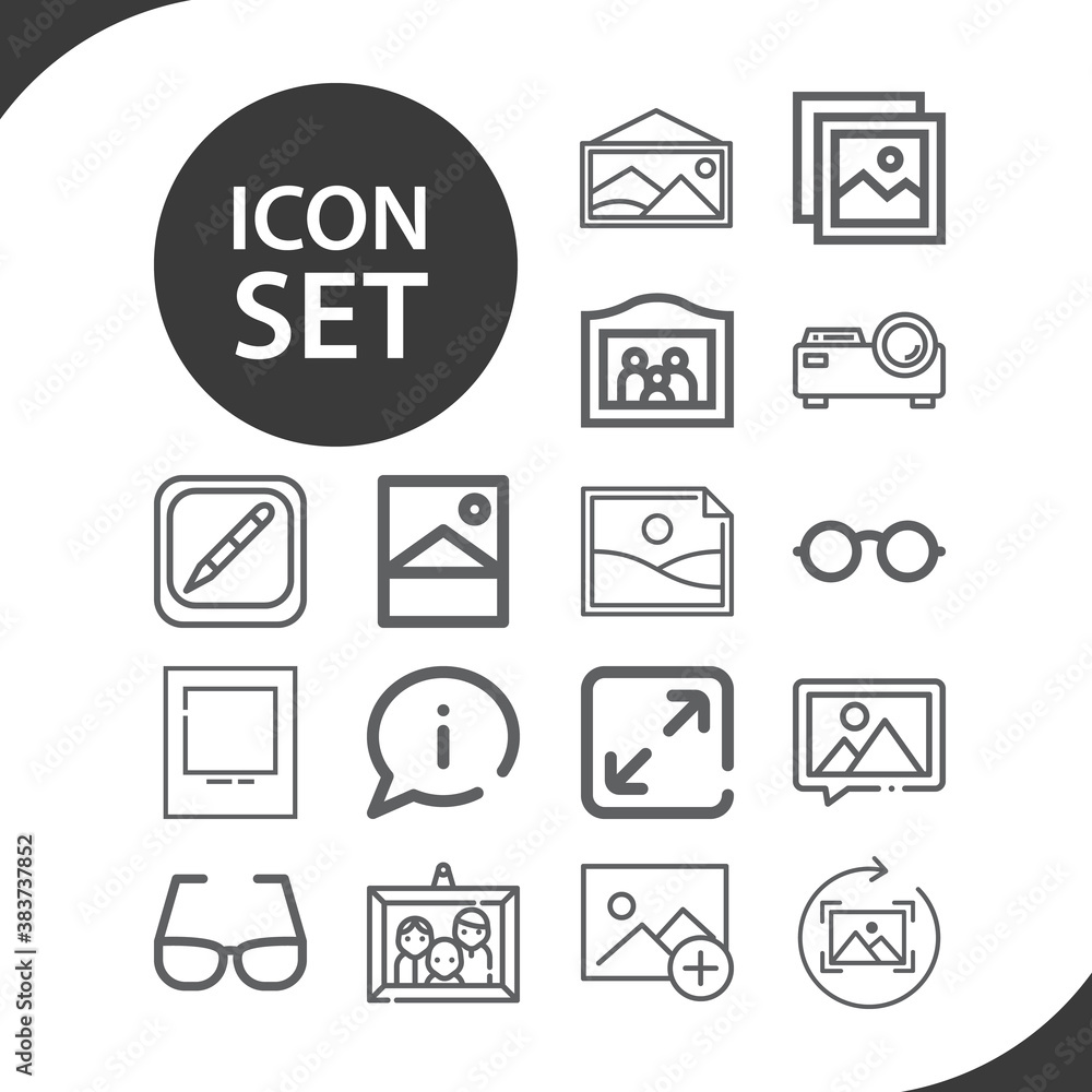 Simple set of representation related lineal icons. Simple set of representation related lineal icons.