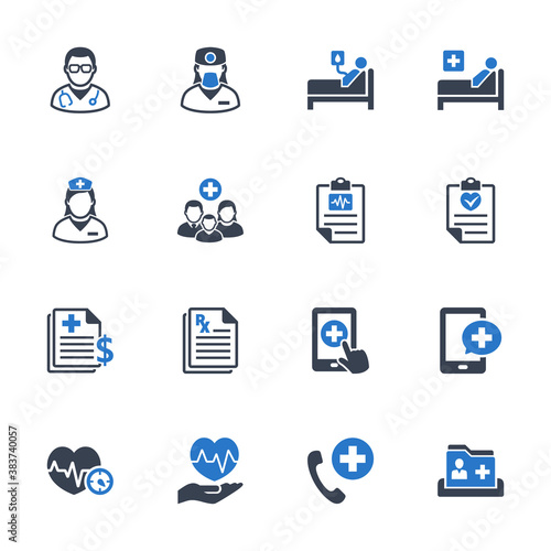 Medical & health care icons - Set 1