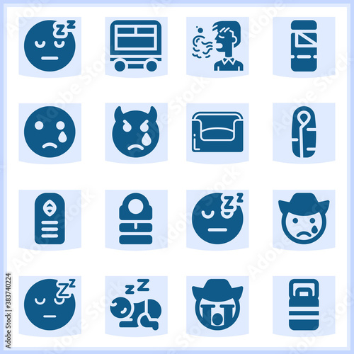 Body process  related simple set. 16  filled