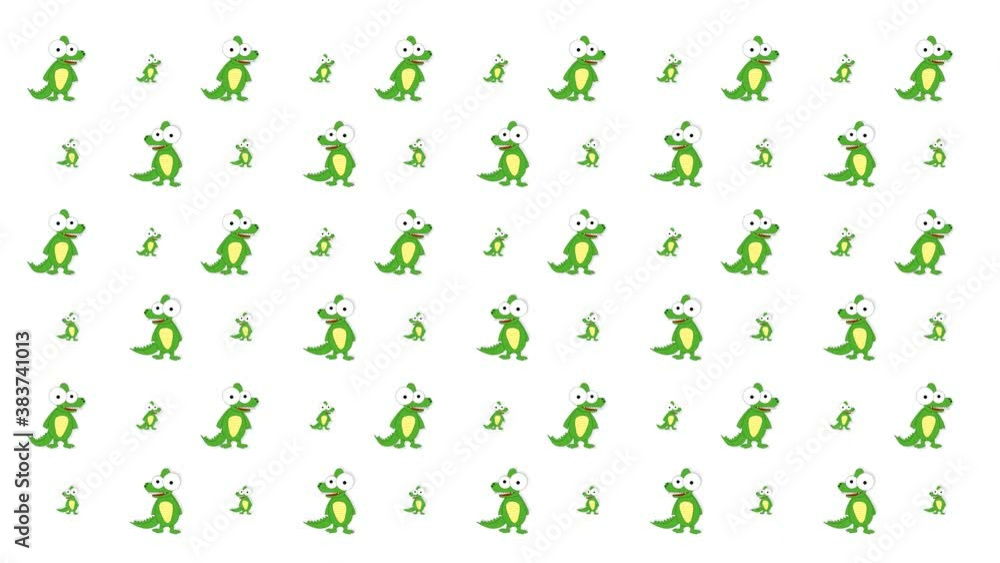 Crocodile pattern Crocodile pattern