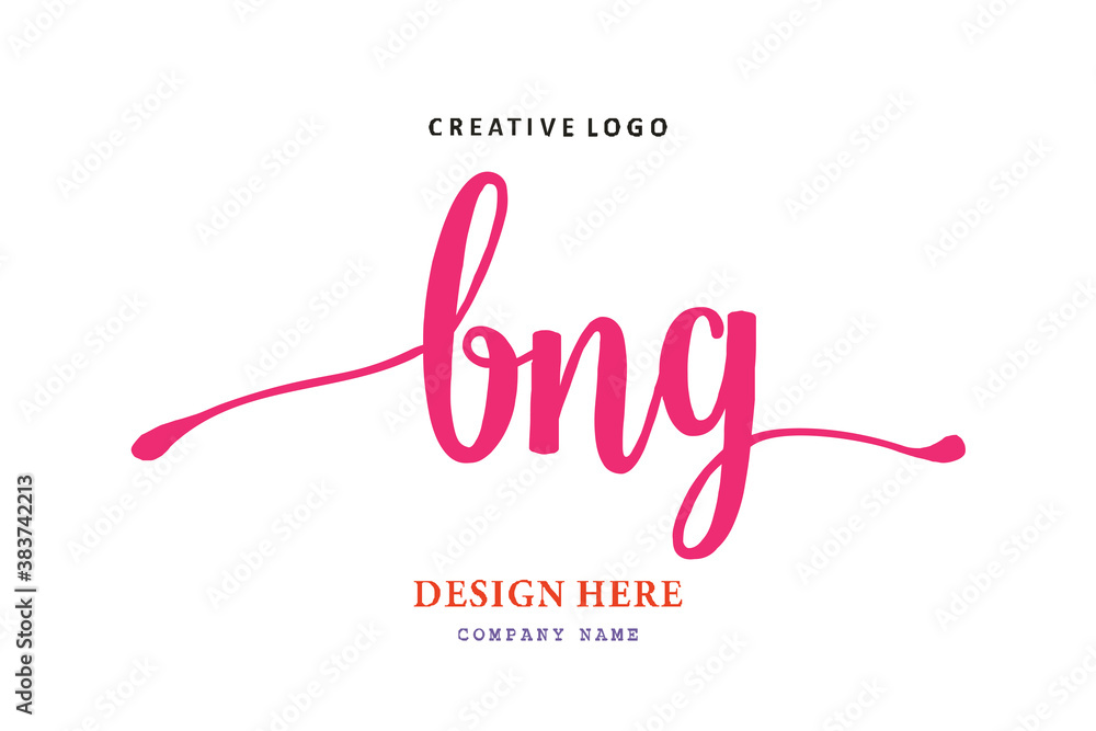 pharmacy logo composition of the letter BNG is simple, easy to understand and authoritative pharmacy logo composition of the letter BNG is simple, easy to understand and authoritative
