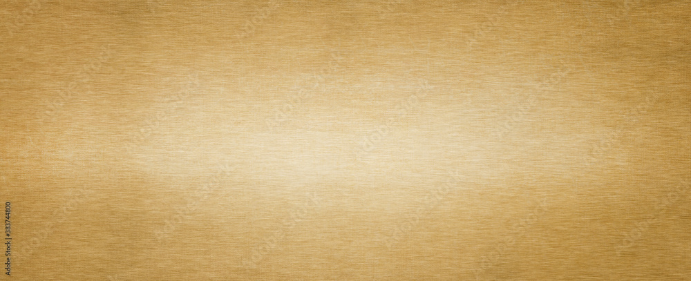 Fototapeta premium Brushed brass plate,golden plate texture .