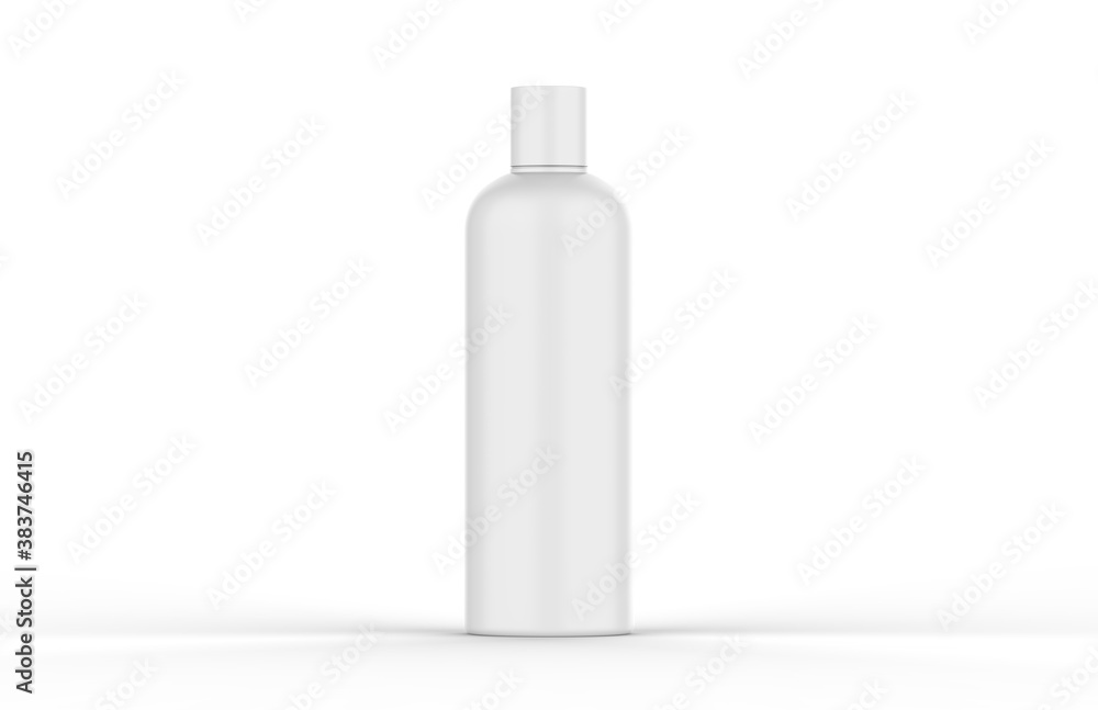 Cosmetic bottle mockup for cream, soap, foam, shampoo, lotion, gel. Cosmetic product on isolated white background, 3d illustration Cosmetic bottle mockup for cream, soap, foam, shampoo, lotion, gel. Cosmetic product on isolated white background, 3d illustration