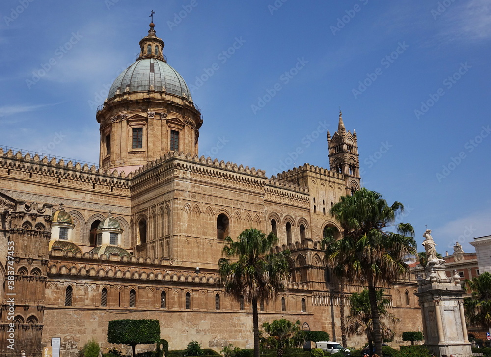 Italy Sicilia. The Cathedral of Palermo.