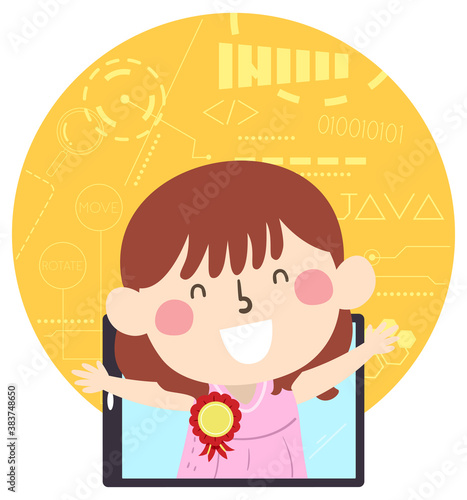 Kid Girl App Developer Awar...