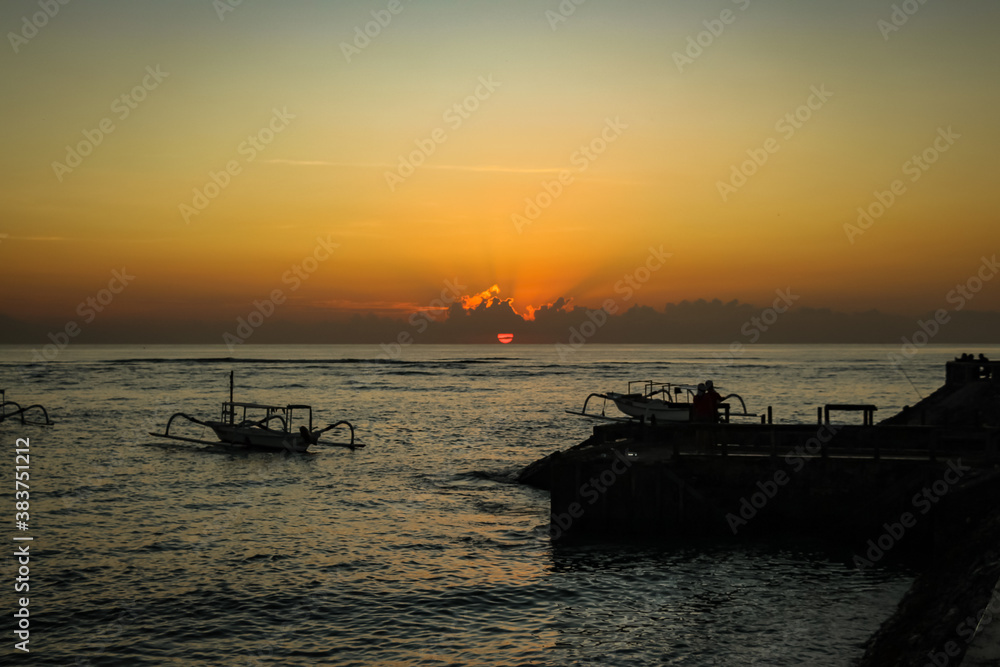 Sunrise at Sanur Sindhu Beach