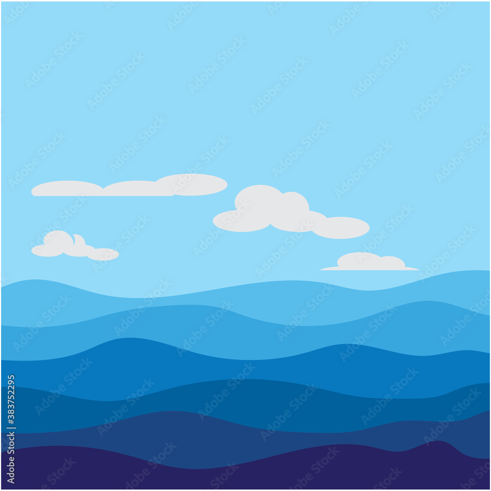 Abstract Water wave design background Abstract Water wave design background