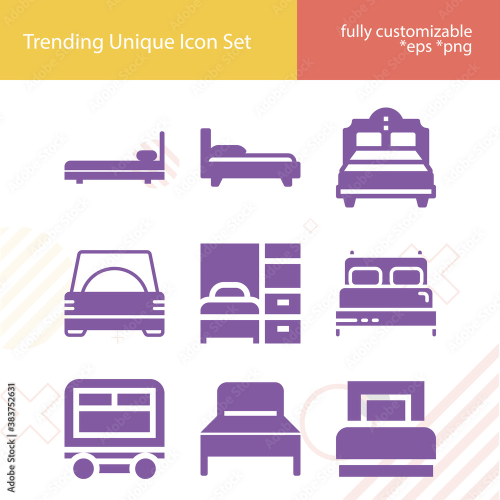 Simple set of nails related filled icons. Simple set of nails related filled icons.