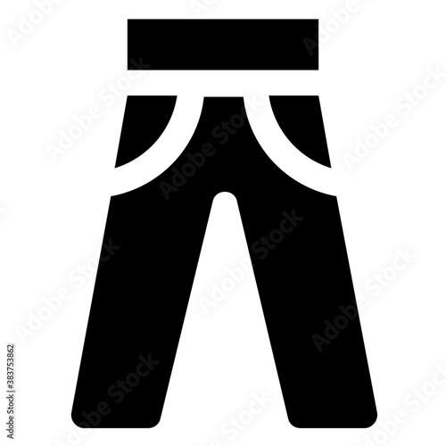 
Solid icon design of dressmaking 
