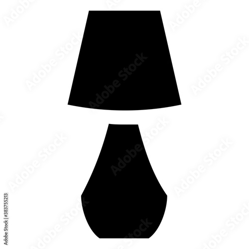 
A lamp in bend shape depicting study lamp 
