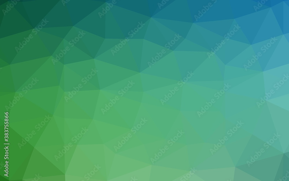 Light Blue, Green vector low poly texture. Light Blue, Green vector low poly texture.