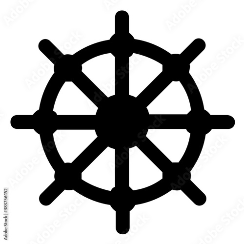 
Ship helm is a boat equipment 
