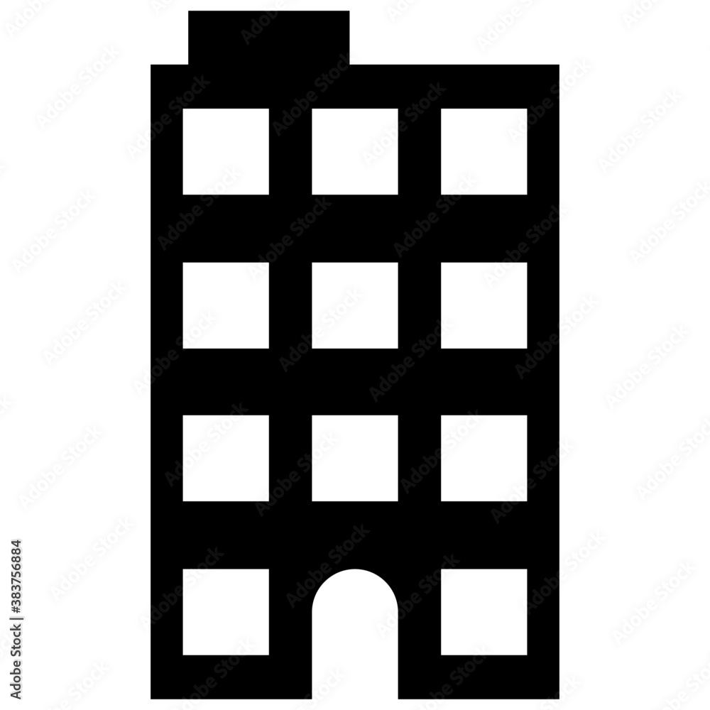 Building architecture with a board, mall icon vector
Building architecture with a board, mall icon vector