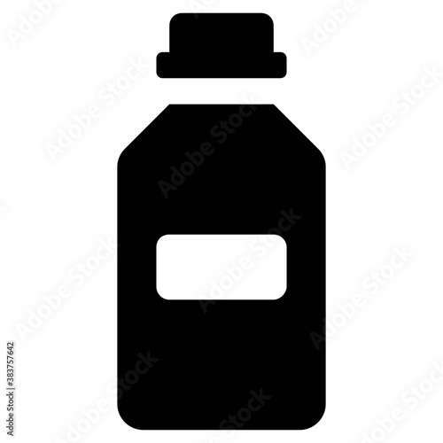
An airtight squeezable liquid medicine for patients 
