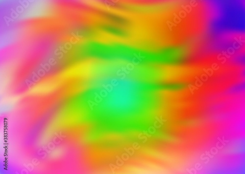 Wallpaper Mural Light Multicolor, Rainbow vector modern elegant template. Torontodigital.ca