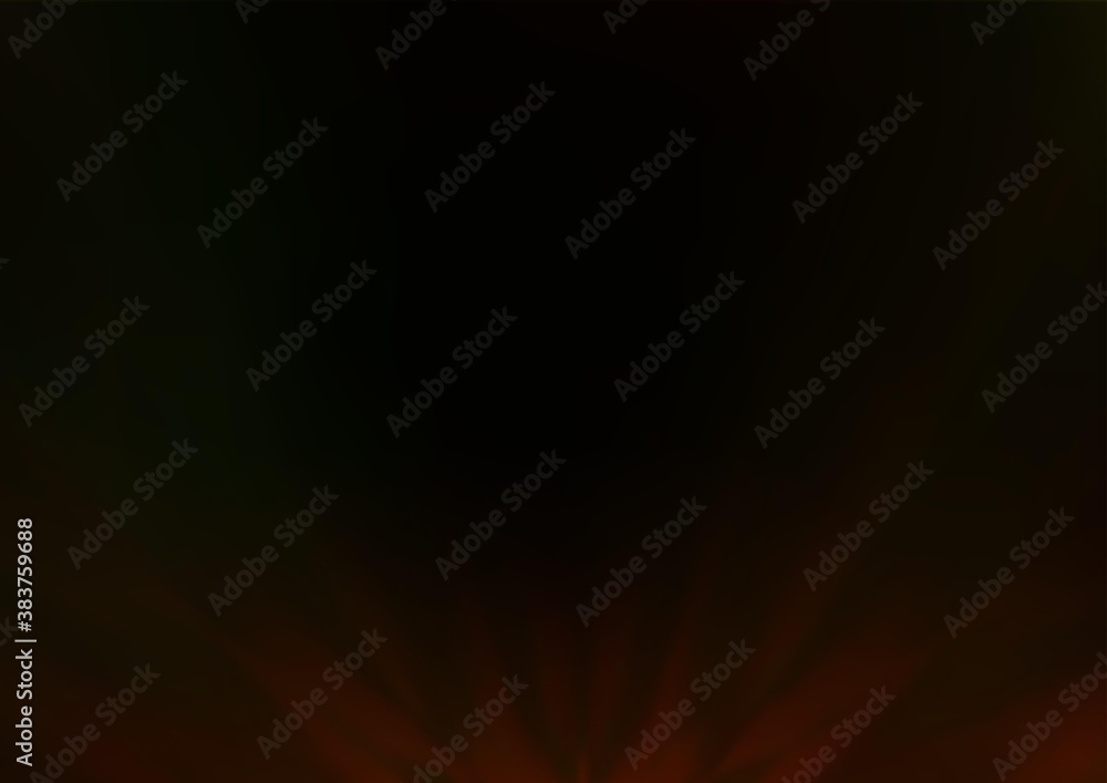 Dark Green vector bokeh template. Dark Green vector bokeh template.