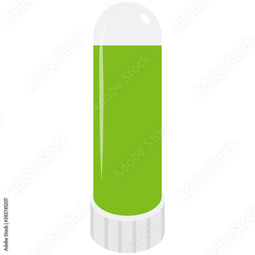 
Test tubes isometric icon design for laboratory research concept
