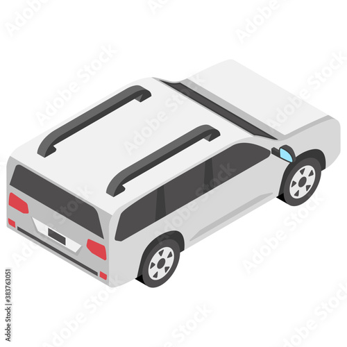 
Luxury car known as sedan 
