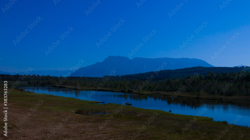 mountian panorama and lake in foreground mountian panorama and lake in foreground
