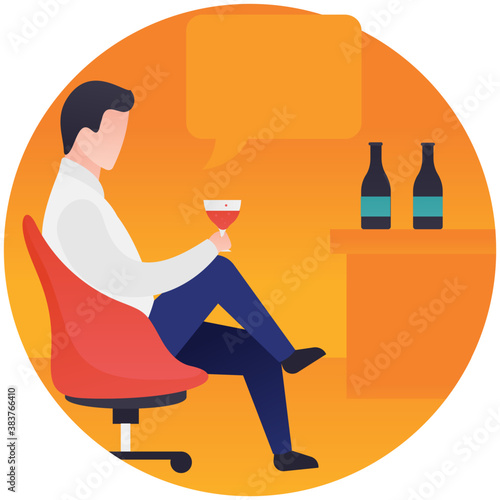 
Person drinking, drunken man
