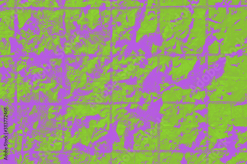 abstract acid green and purple background for design © Tamara