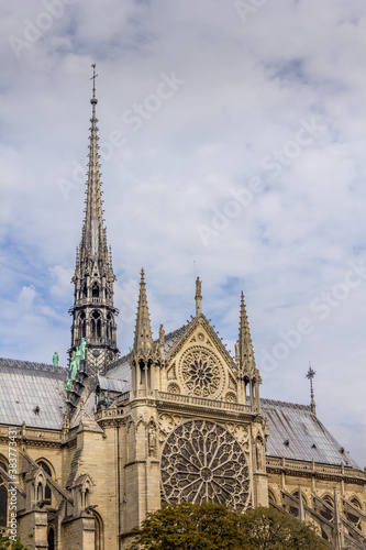 The Notre Dame Cathedral, Paris, France
