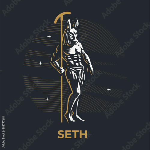 Egyptian god Seth. 