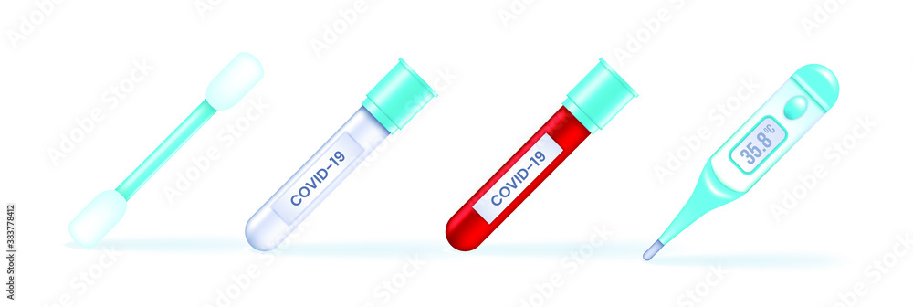 High Quality Realistic 3D Cute Icons on White Background . Isolated Vector Illustration High Quality Realistic 3D Cute Icons on White Background . Isolated Vector Illustration