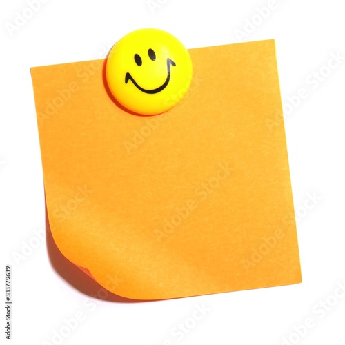 smiley and copyspace photo