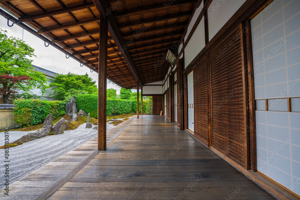京都 大徳寺の塔頭寺院 瑞峯院の庭園 京都 大徳寺の塔頭寺院 瑞峯院の庭園