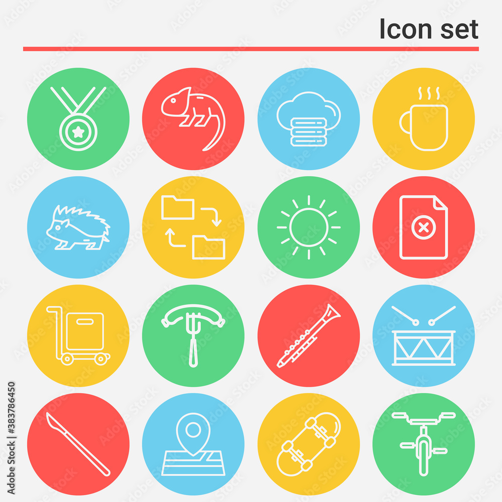 16 pack of holiness lineal web icons set 16 pack of holiness lineal web icons set