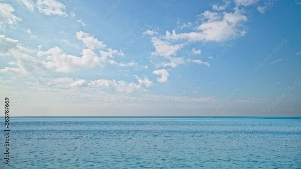 Sea and Blue Sky with Clouds Sea and Blue Sky with Clouds