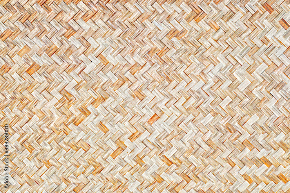 Wooden bamboo wall weave texture and pattern for background Wooden bamboo wall weave texture and pattern for background