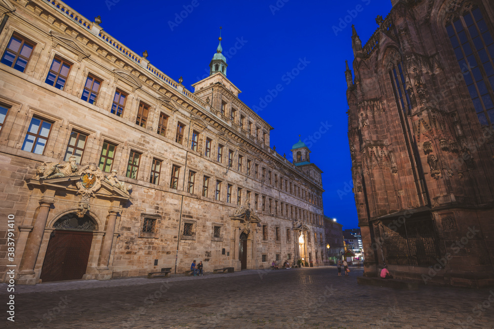 Obraz premium Nuremberg City Hall