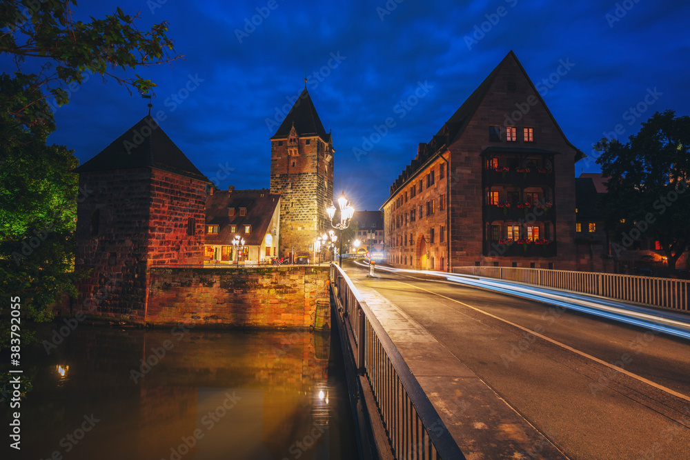 Obraz premium Old town of Nuremberg