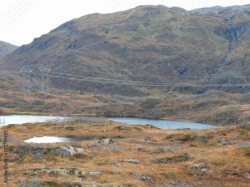 Fossdalen Kvamskogen Bergen Norway Hking Mountains