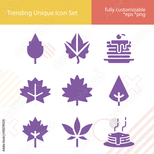 Simple set of probably related filled icons.