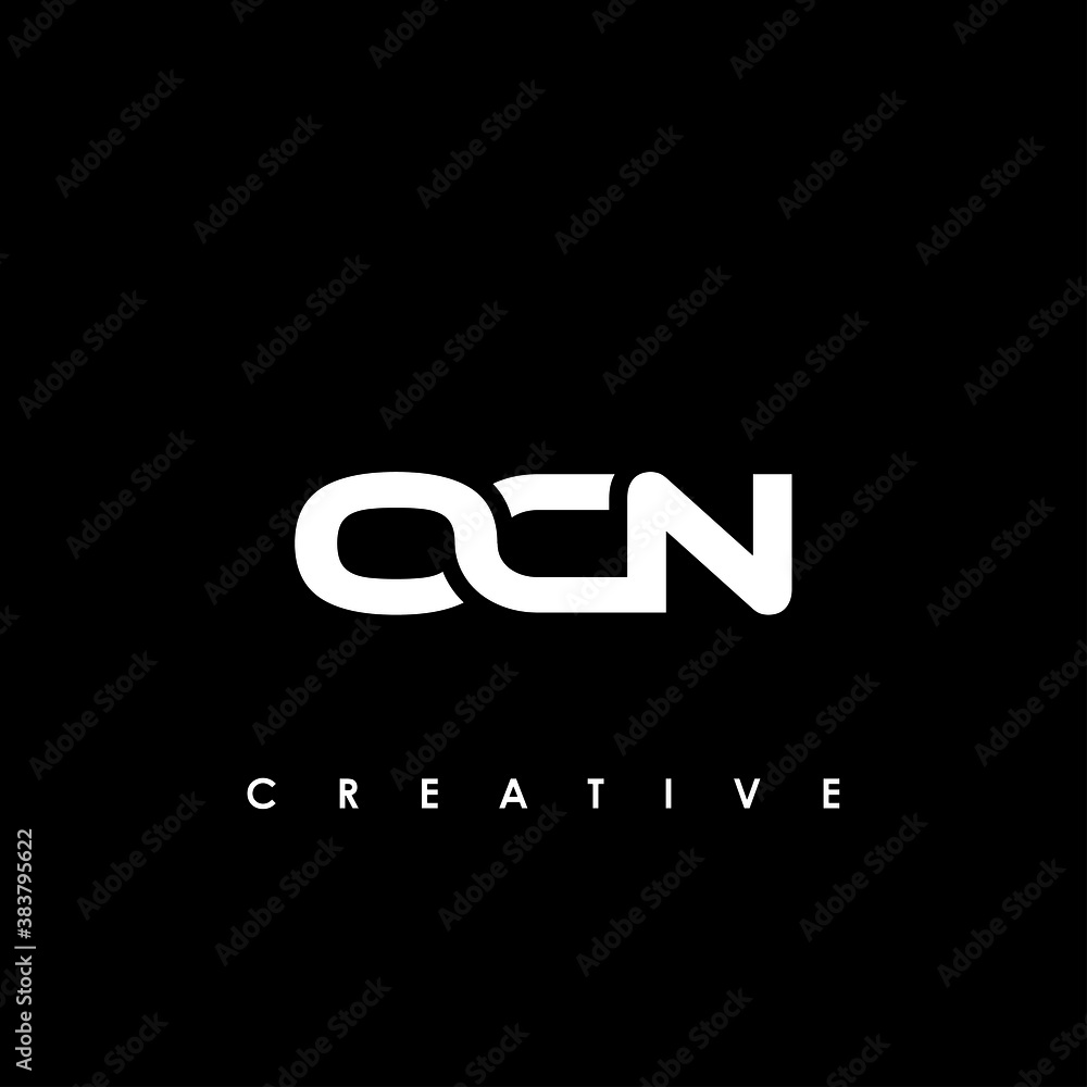 OCN Letter Initial Logo Design Template Vector Illustration OCN Letter Initial Logo Design Template Vector Illustration