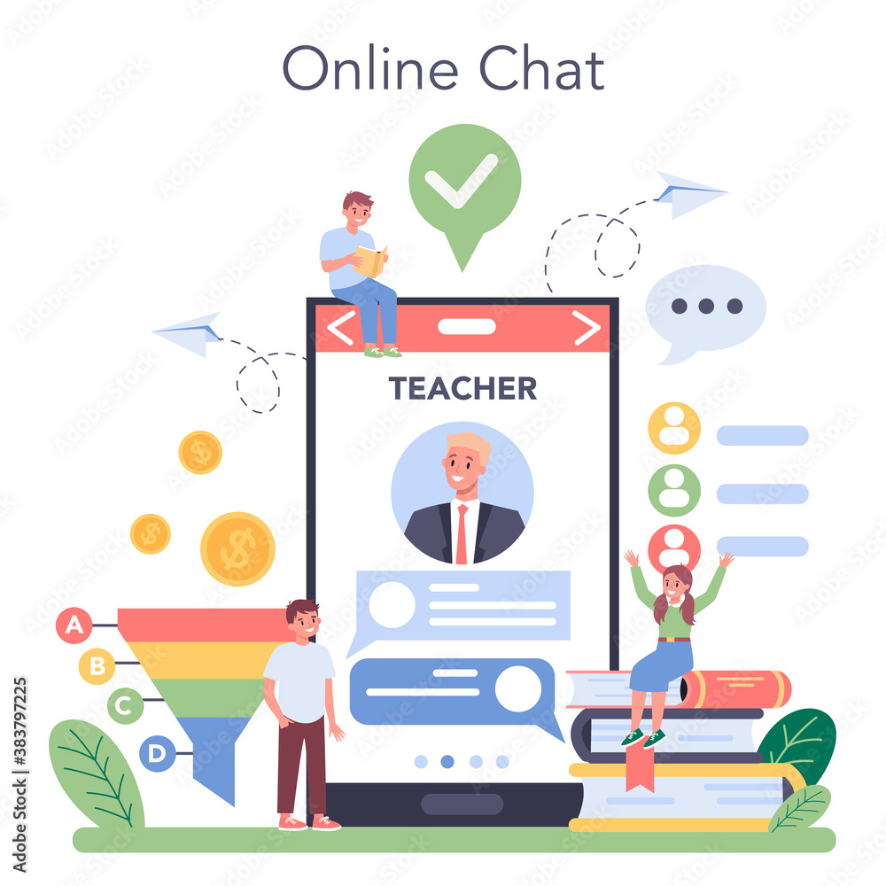 Marketing education school course online service or platform.