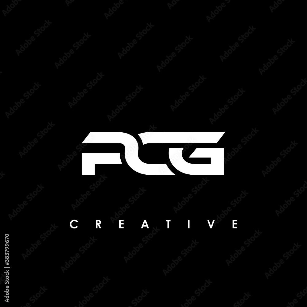 PCG Letter Initial Logo Design Template Vector Illustration PCG Letter Initial Logo Design Template Vector Illustration