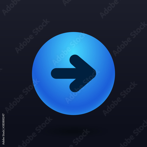 Arrow Forward - Button