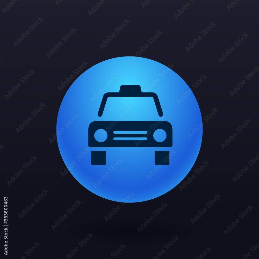 Taxicab - Button